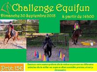 30 Septembre 2018 : CSO officiel Vernouillet/ Challenge équifun étape 1/ Monte libre/ Etho libre